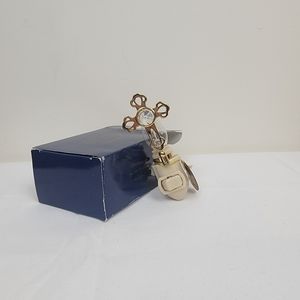 Crystal Delight 24k Gold Cross Plated Austrian Crystal Night Light